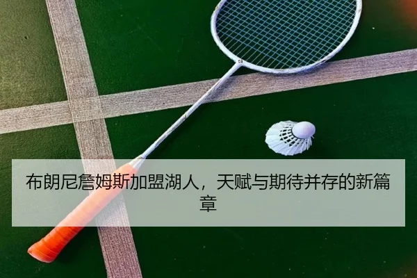 布朗尼詹姆斯加盟湖人，天赋与期待并存的新篇章